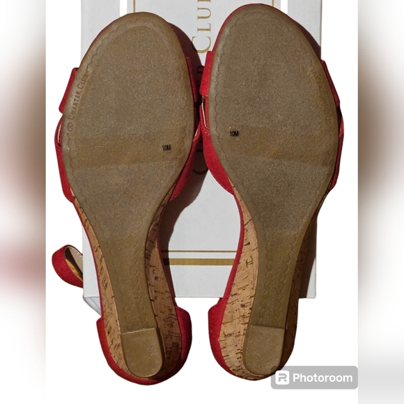 Charter Club Women's Gippi Wedge Sandals - Picture 6 of 6